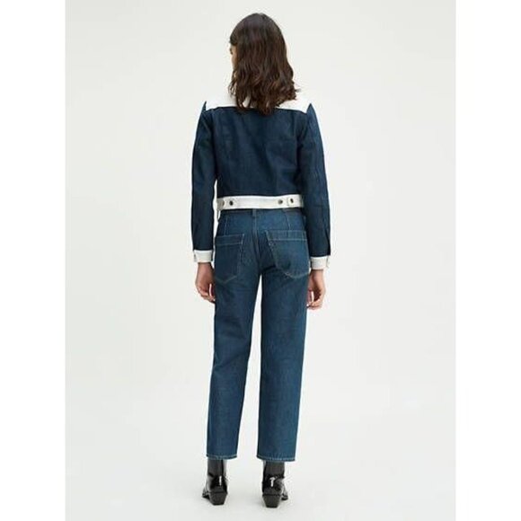 Levi's Women's Field Pant Mid-Rise Denim Jeans Size 24 NWT $198 - Picture 2 of 7